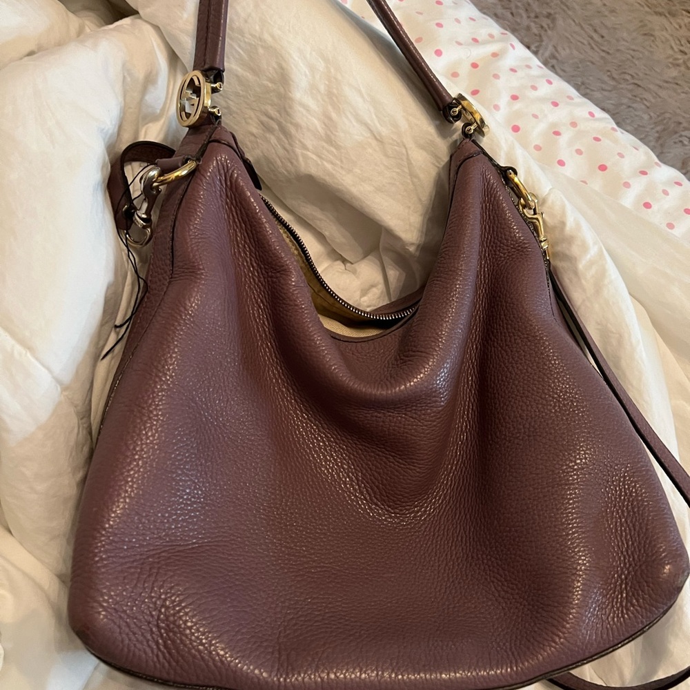 COPY - Gucci Miss GG hobo bag in lavender leather - Picture 5 of 9